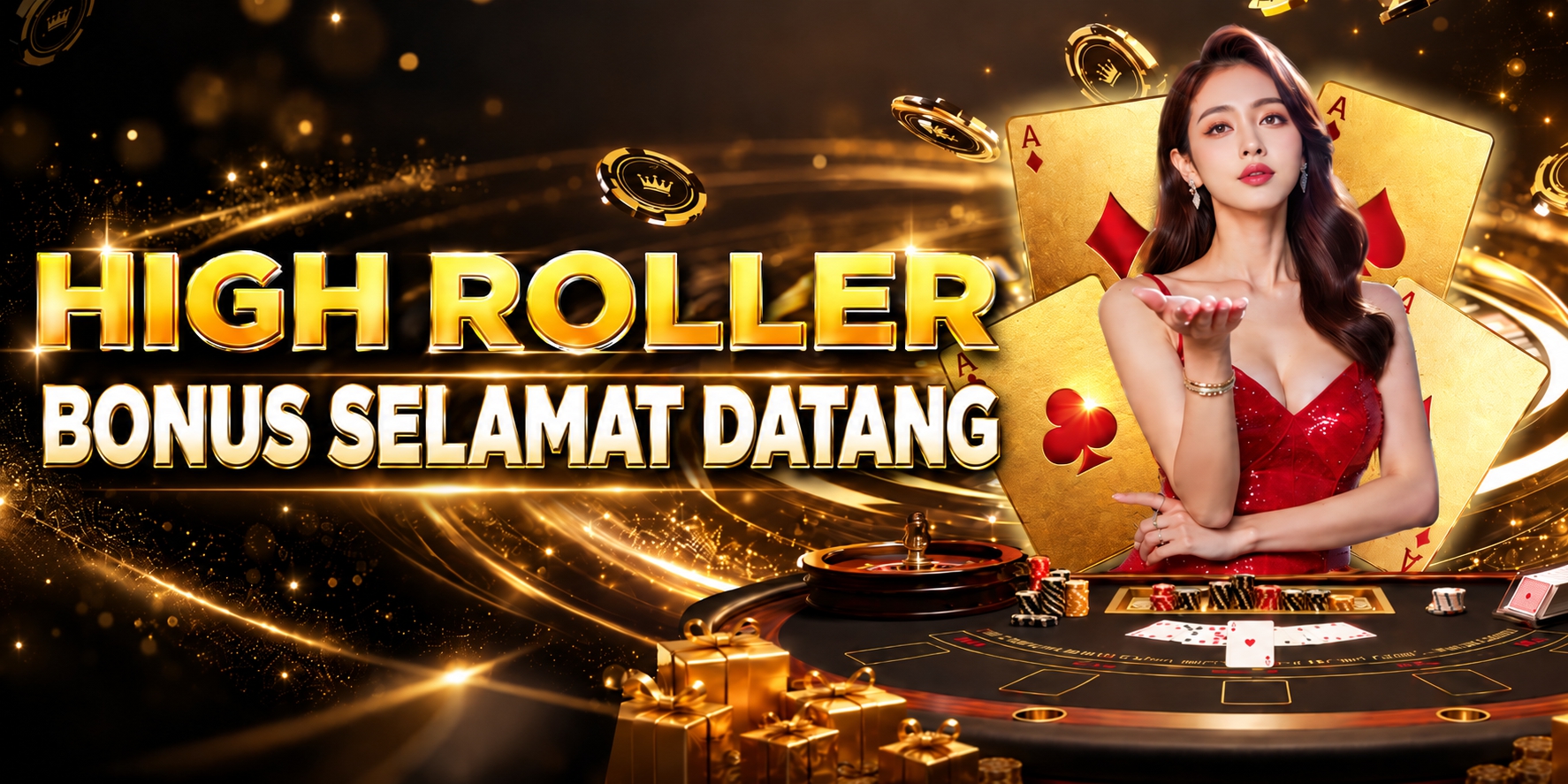 300% Bonus Selamat Datang High Roller